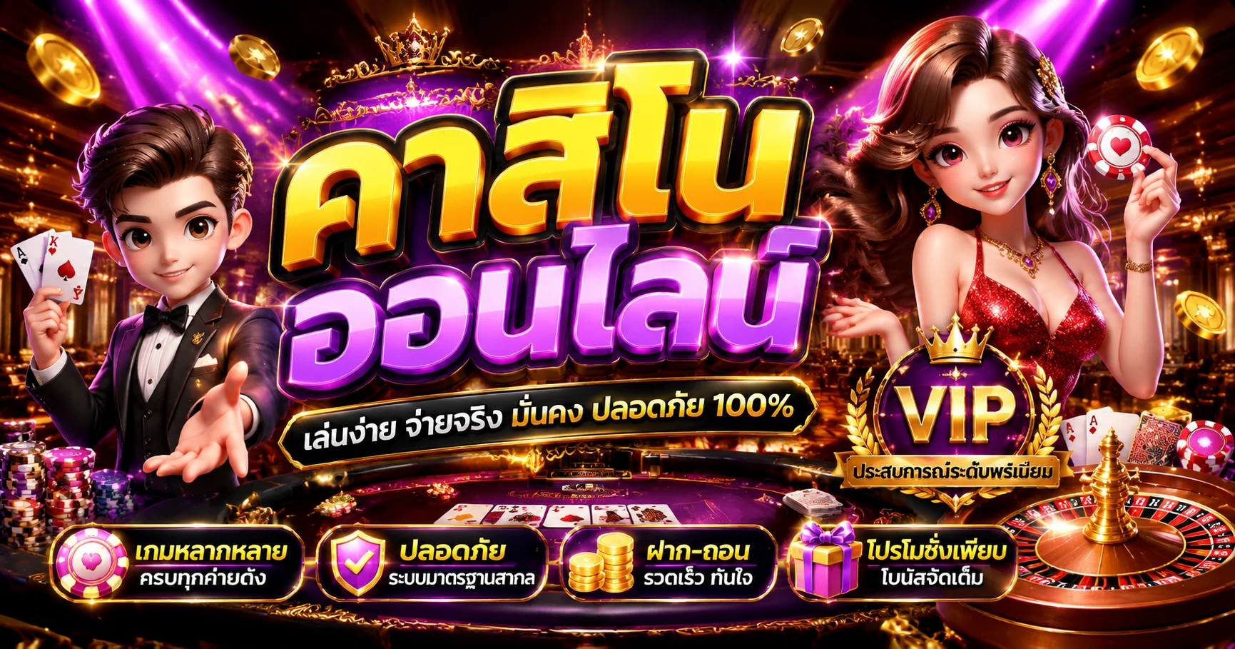 บริการเกมครบวงจรบน Y2KSLOT สล็อต คาสิโน กีฬา หวย